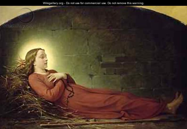 Grellet_The-Death-of-Germaine-Cousin-1579-1601-the-Virgin-of-Pibrac